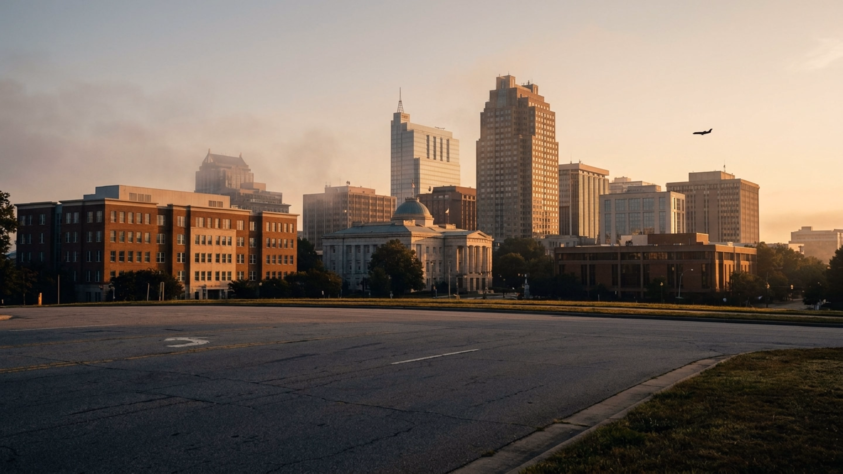 Privatjet in Raleigh-Durham
