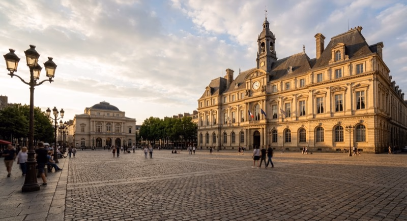 Privatjet nach Rennes