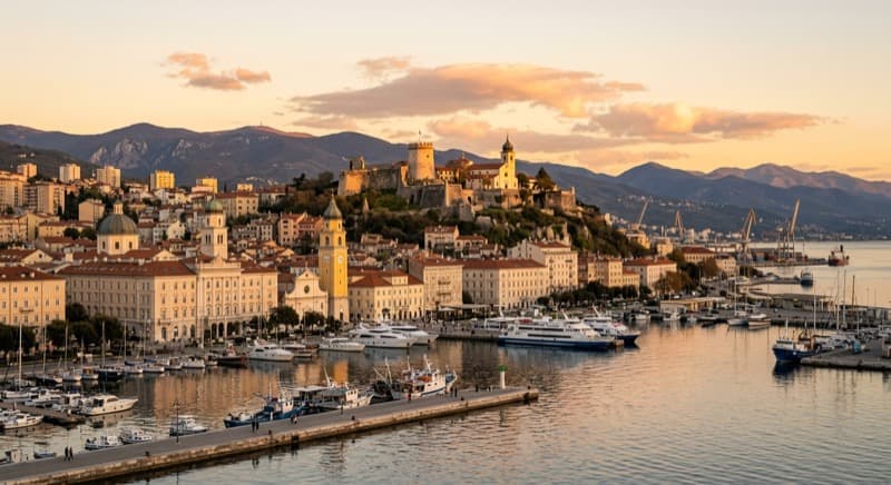 Private jet charter to Rijeka