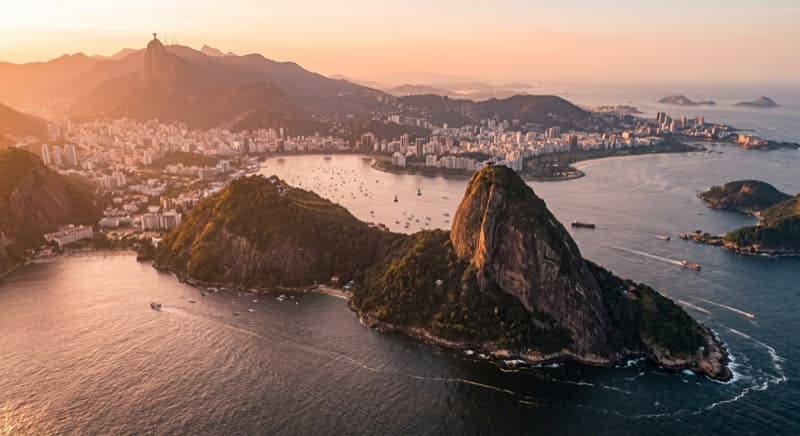 Private jet to Rio de Janeiro