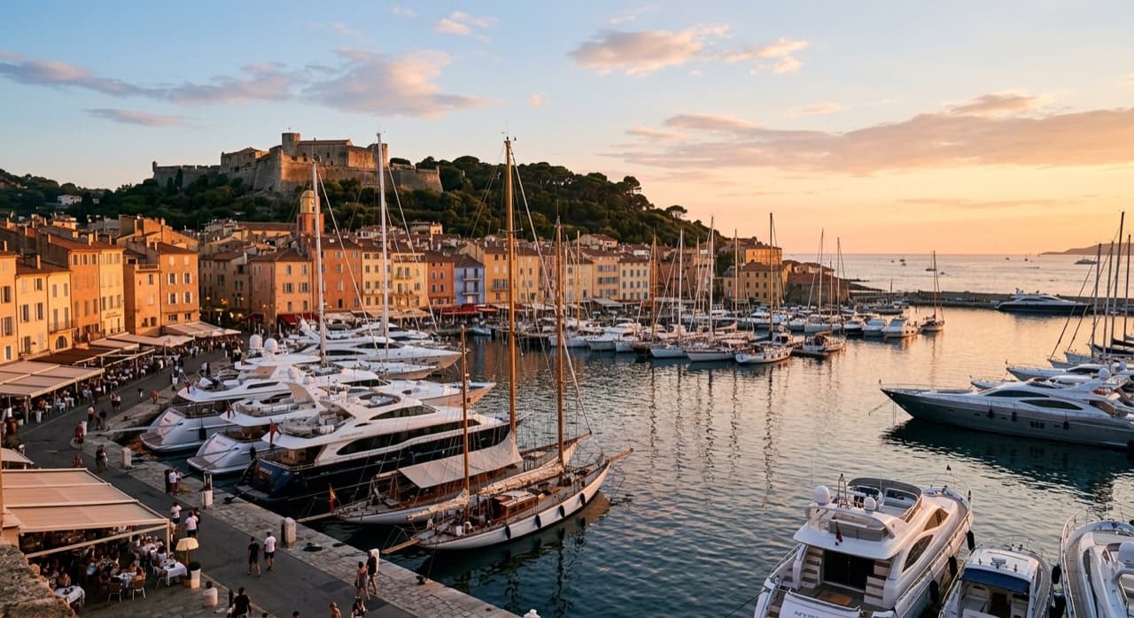 Saint-Tropez private jet aviation hub