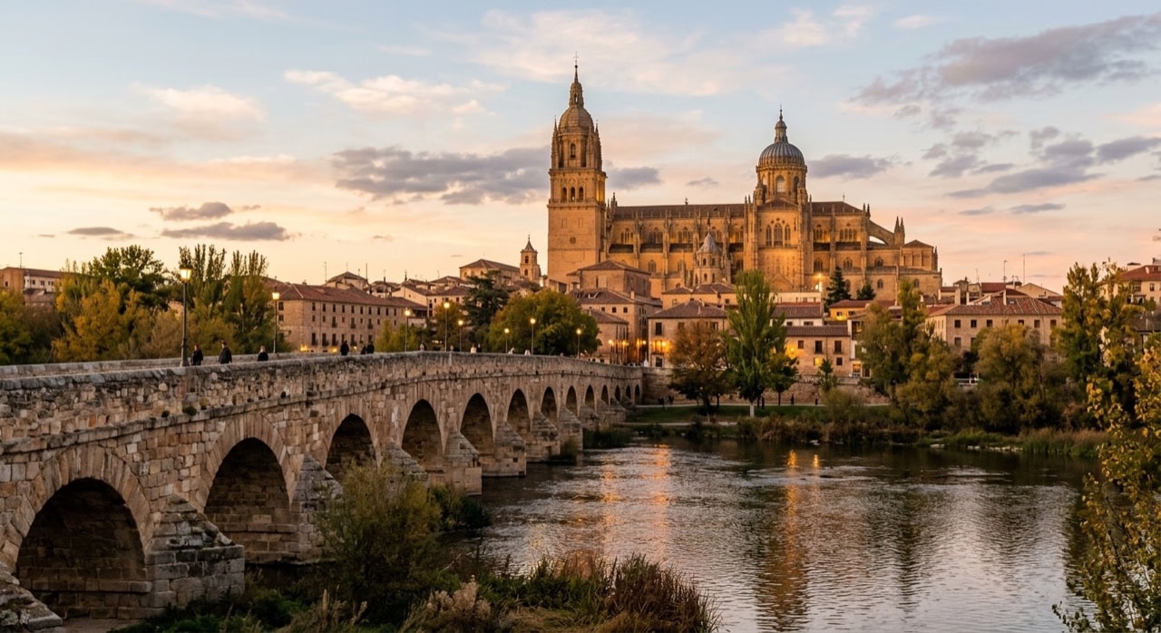 Charter jet privé vers Salamanca