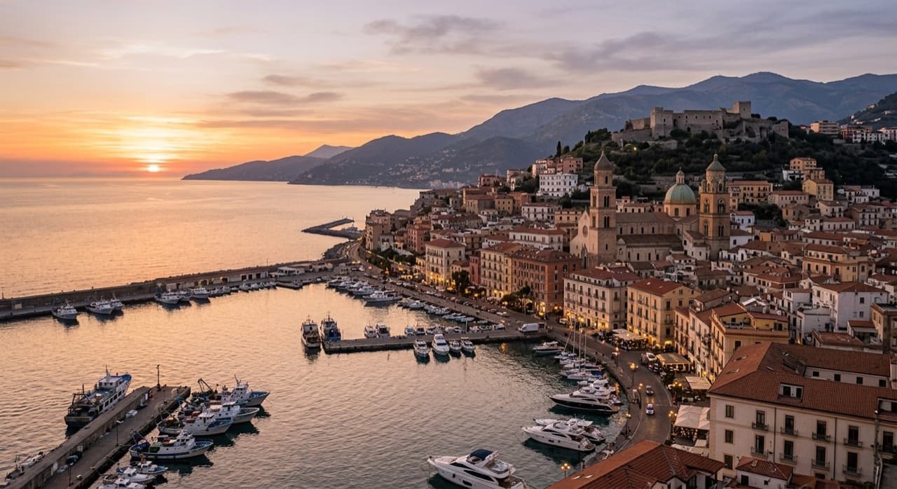 Privatjet in Salerno Costa d'Amalfi