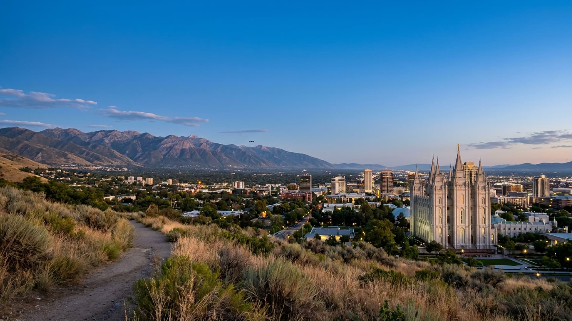 Privatjet in Salt Lake City