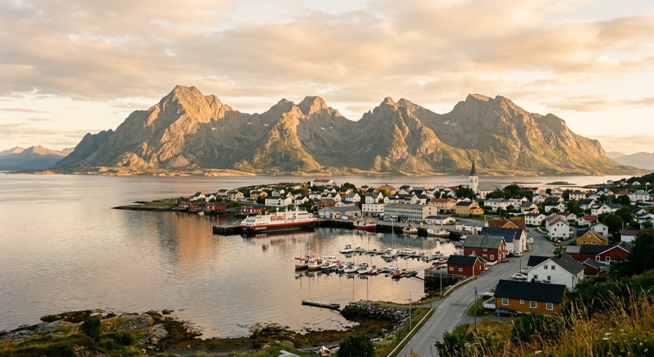 Private jet charter to Sandnessjøen Airport (Stokka)