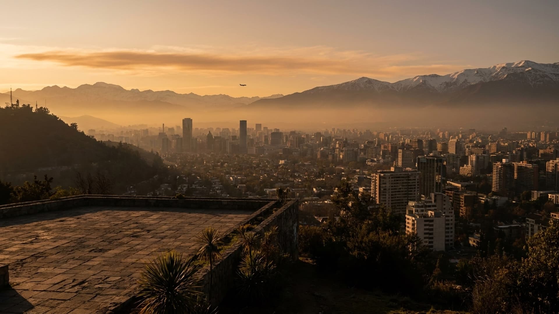 Privatjet in Santiago–Arturo Merino Benítez