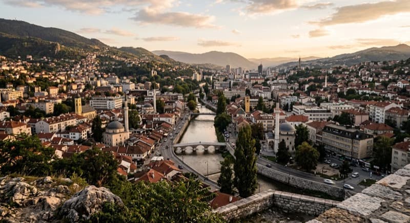 Jet privé vers Sarajevo