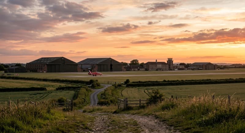 Charter jet privé vers Scampton