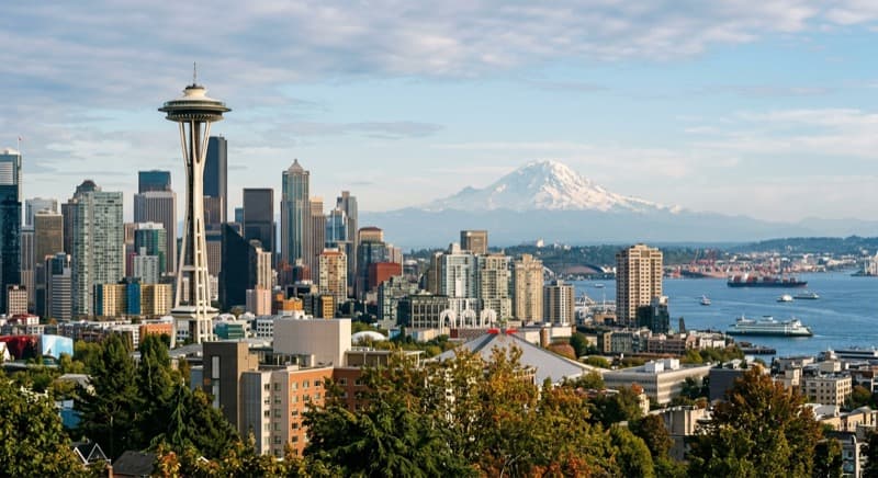 Private jet charter to Seattle — fly from Los Angeles