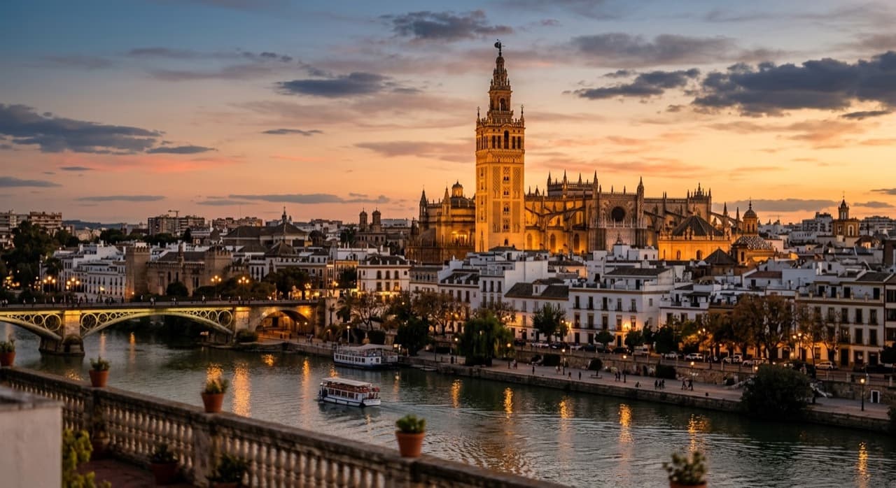 Private jet charter to Sevilla