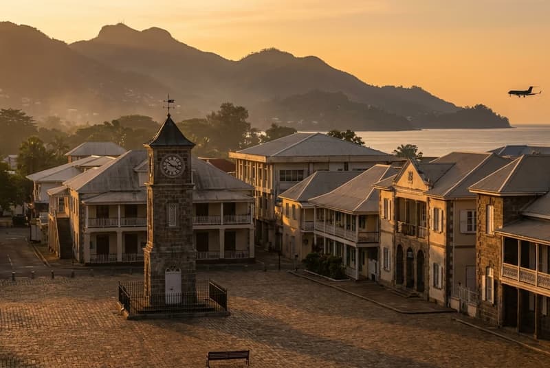 Privatjet nach Seychellen