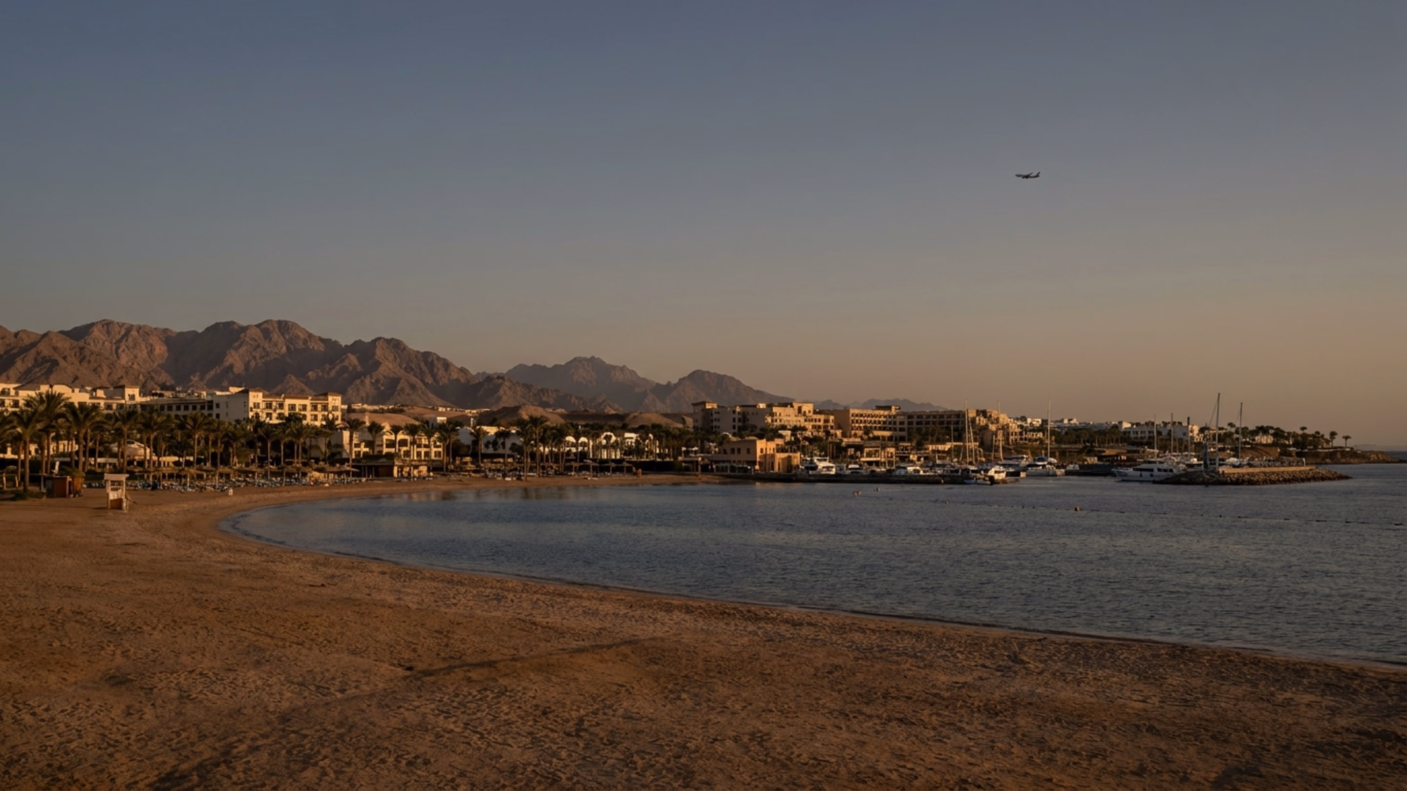Private jet at Sharm El Sheikh