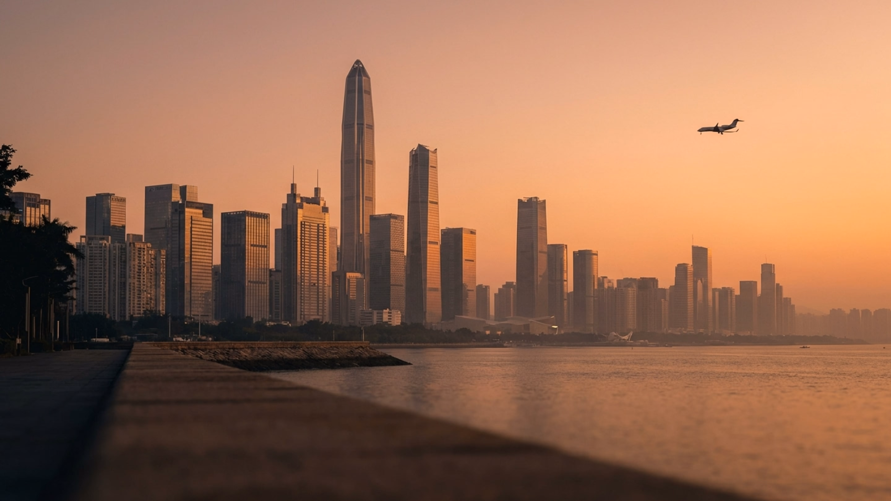 Privatjet in Shenzhen Bao'an