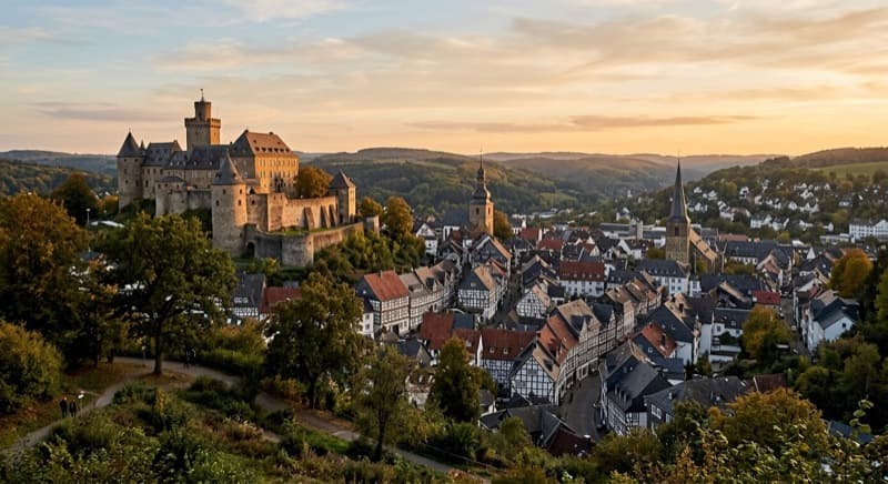 Privatjet auf dem Vorfeld in Siegerland