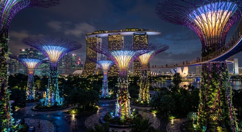 Private jet charter to Singapour — fly from Hong Kong