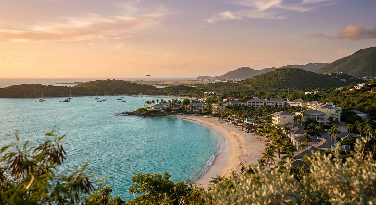 Jet privado a Sint Maarten