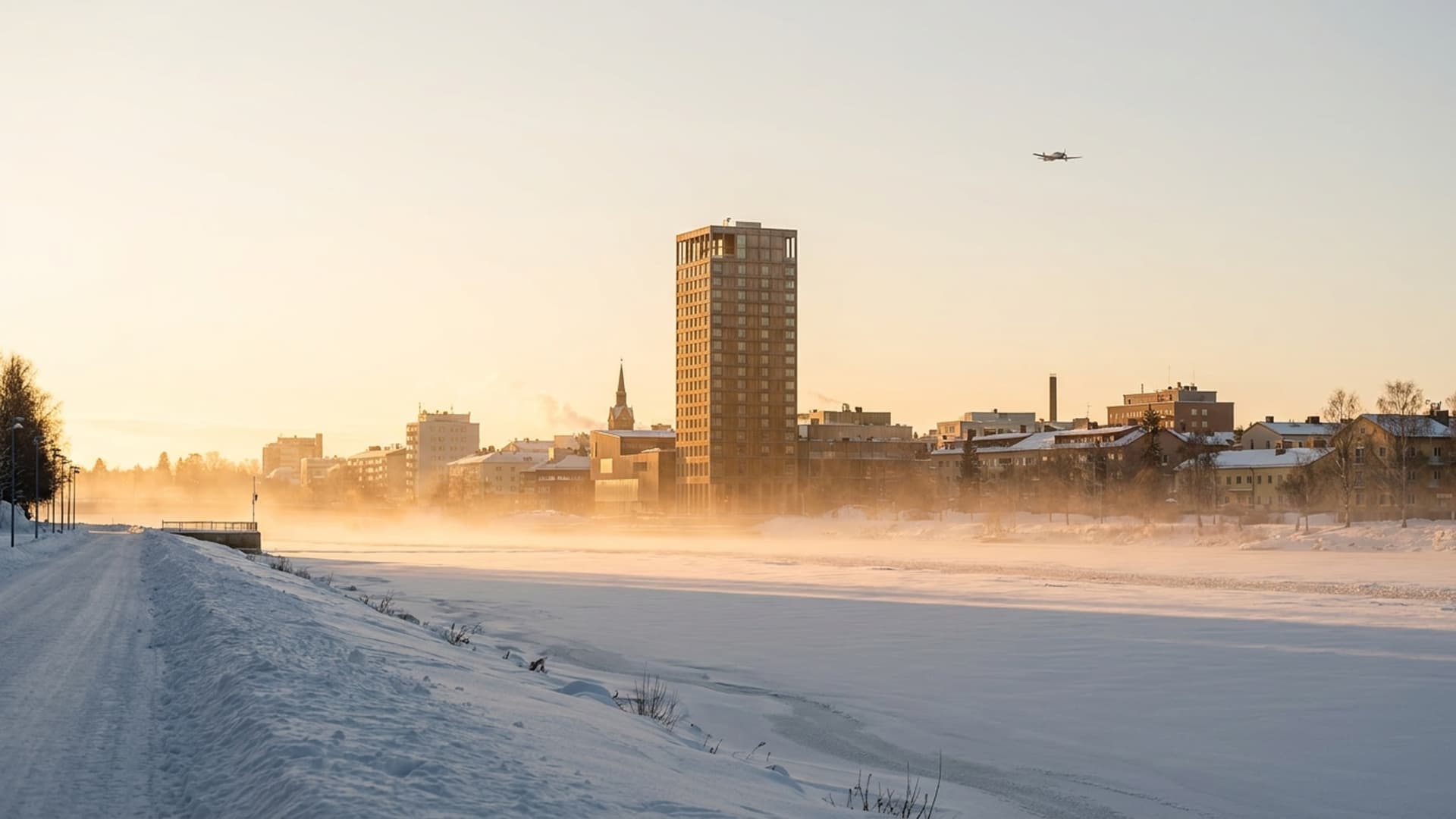 Privatjet in Skellefteå