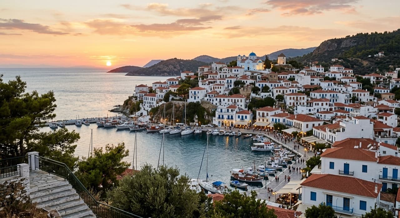 Privatjet in Skiathos Island National