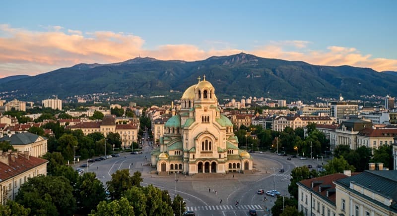 Private jet charter to Sofia — fly from Paris