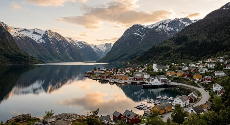 Private jet charter from Sogndal