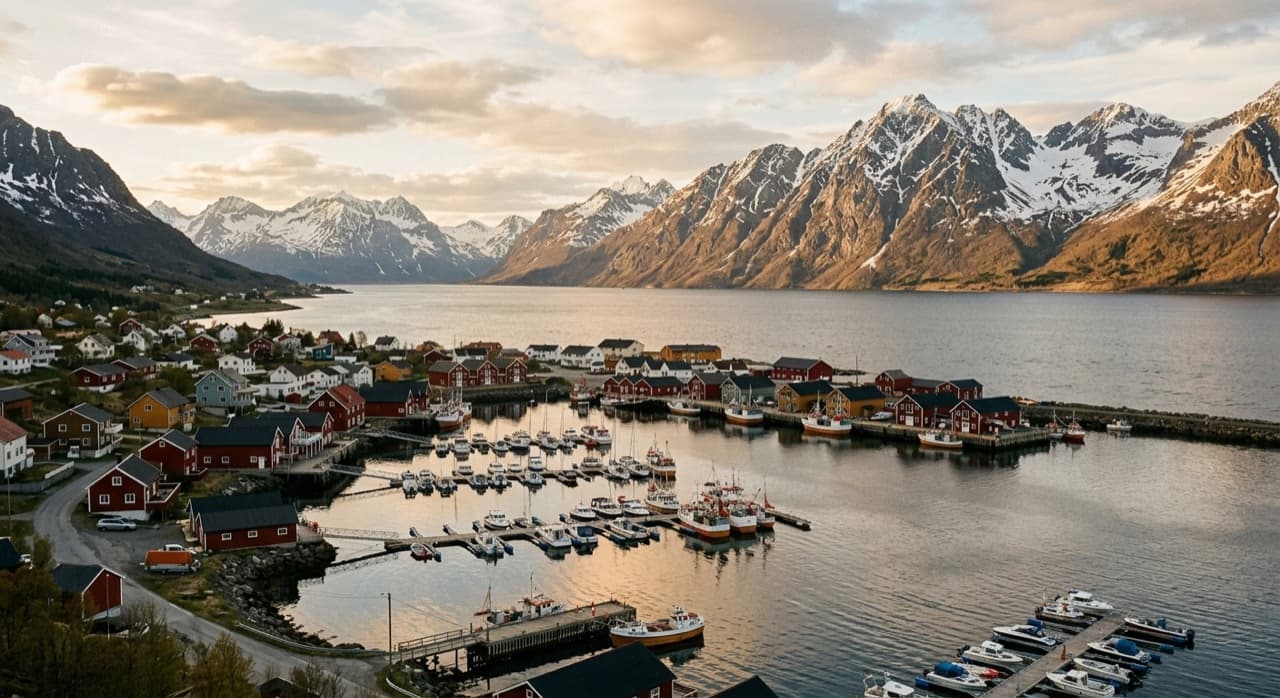 Private jet charter to Sørkjosen