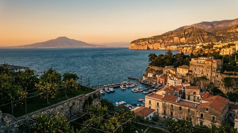 Private jet charter from Sorrento