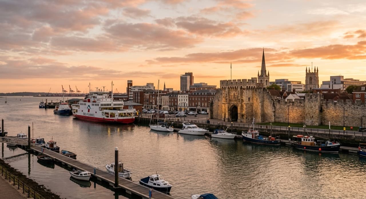 Private jet charter to Southampton