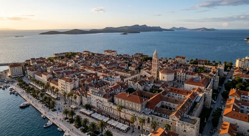 Private jet charter to Split — fly from Londres