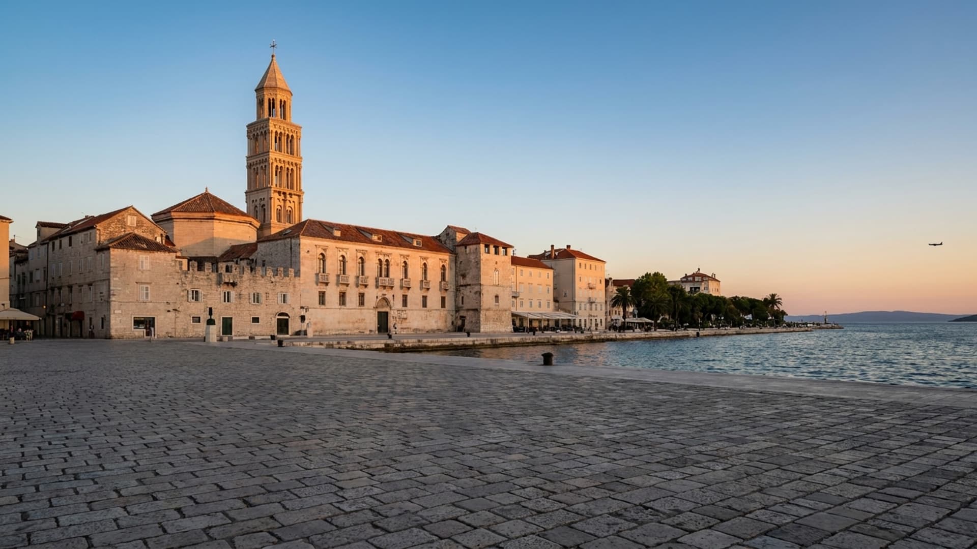 Privatjet in Split