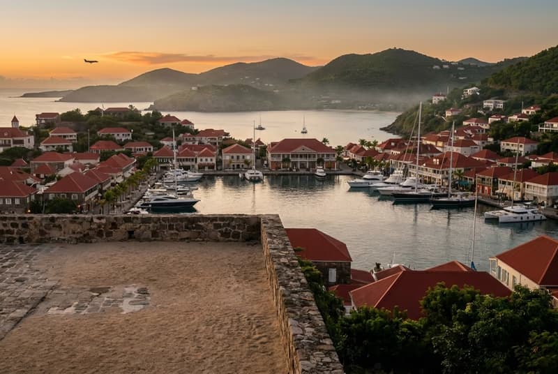 Private jet charter to Saint-Barthélemy — fly from Miami