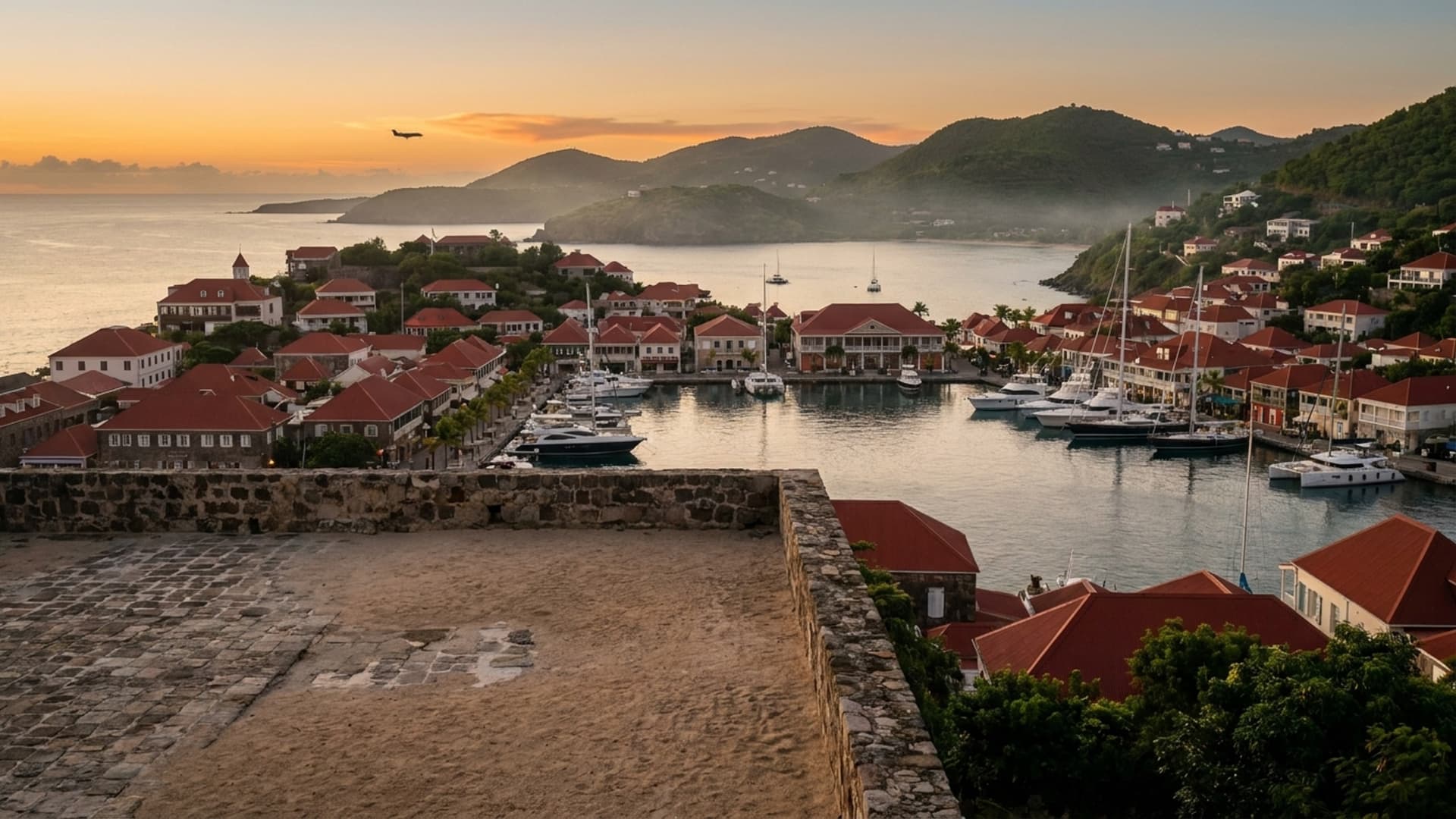 St. Barthélemy Privatjet-Luftfahrt-Hub