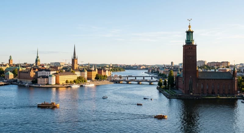 Private jet charter to Stockholm — fly from Londres