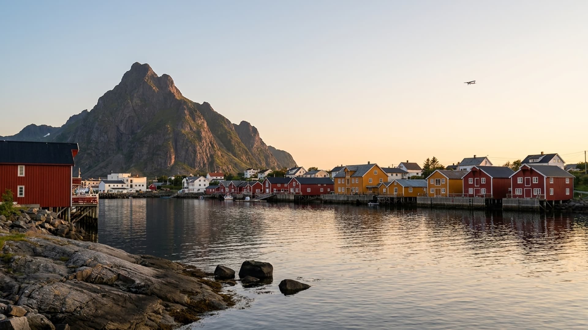 Privatjet in Svolvær Helle