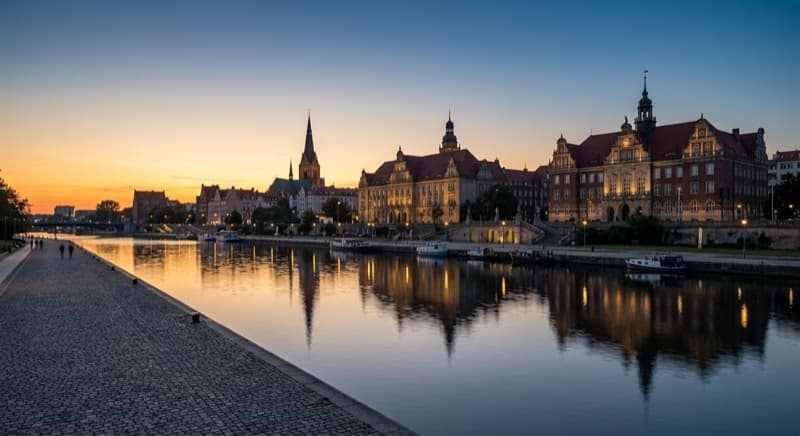 Private jet to Szczecin