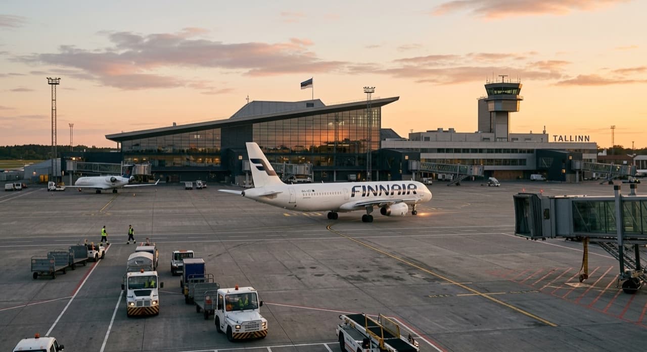 Tallinn-ulemiste International private jet aviation hub