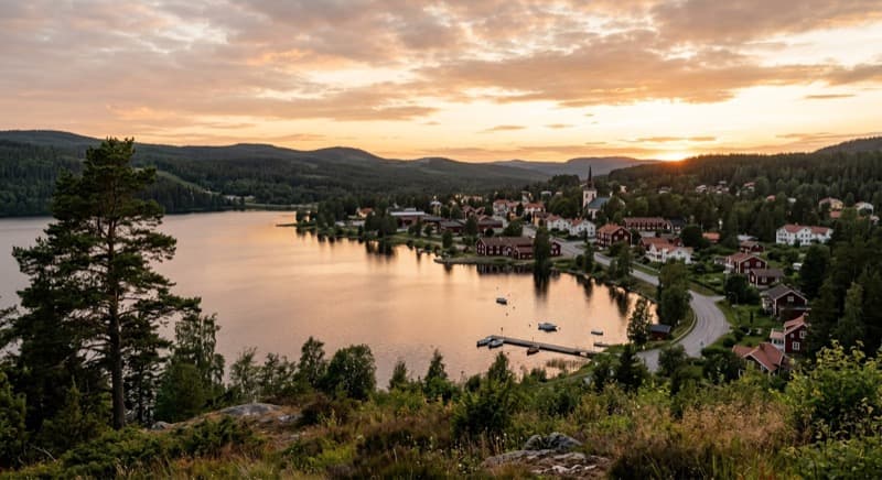 Private jet charter from Torsby