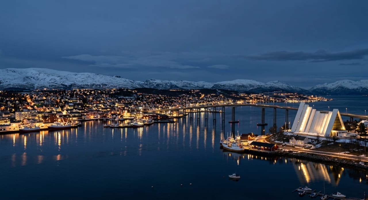 Private jet charter to Tromsø Airport,