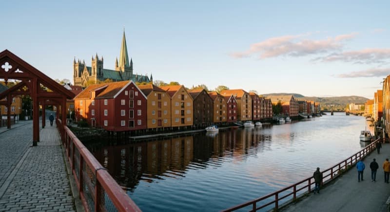 Private jet to Trondheim
