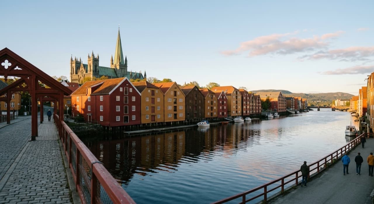 Private jet charter to Trondheim Airport Værnes