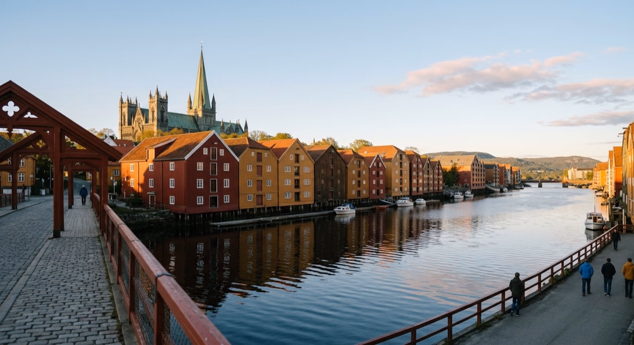 Private jet charter to Trondheim Airport Værnes