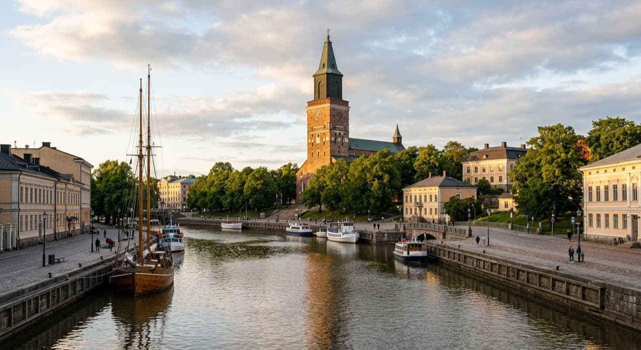 Private jet charter to Turku