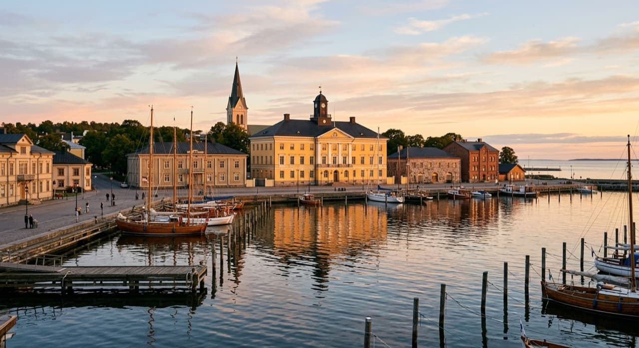 Privatjet in Vaasa