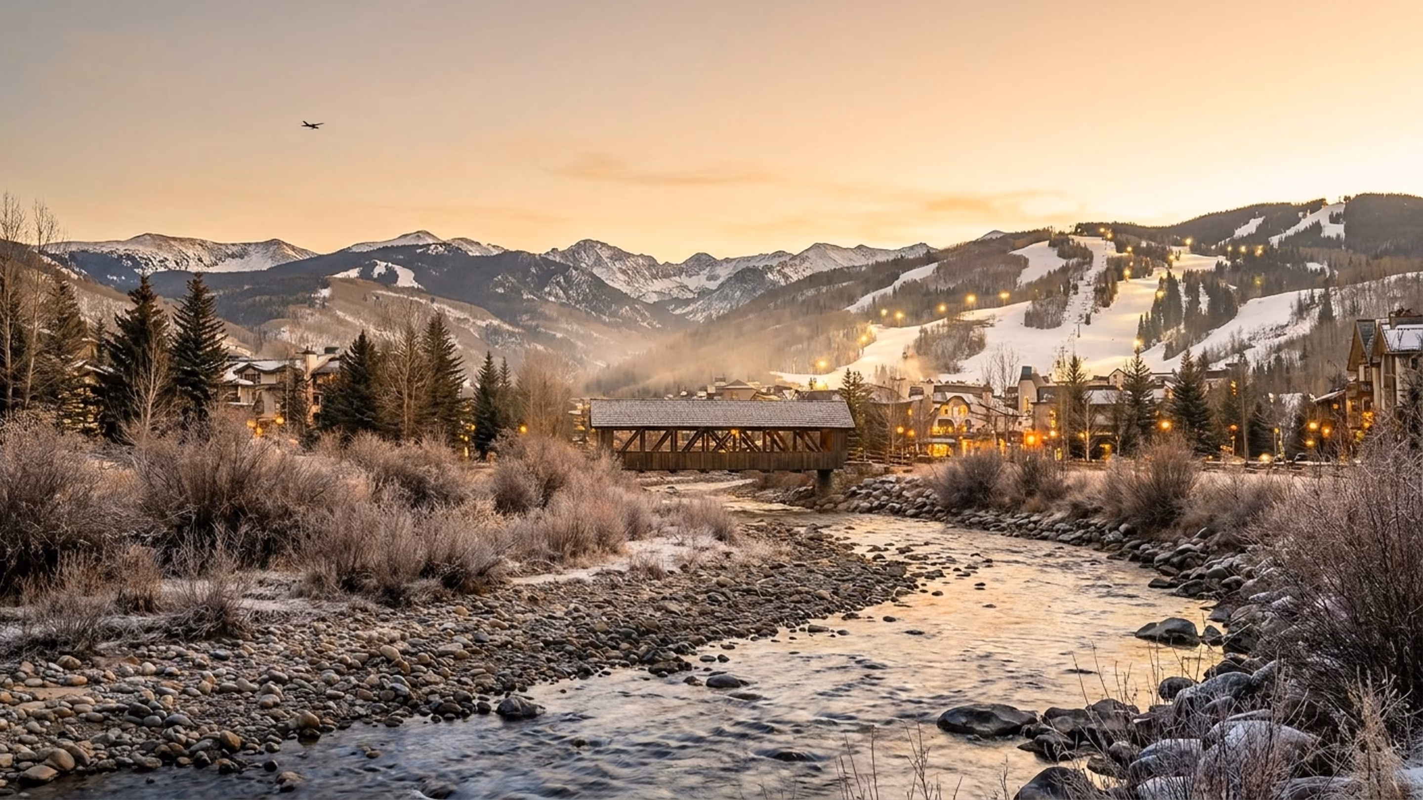 Privatjet in Vail–Eagle County