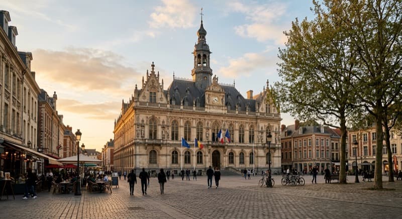 Jet privado a Valenciennes