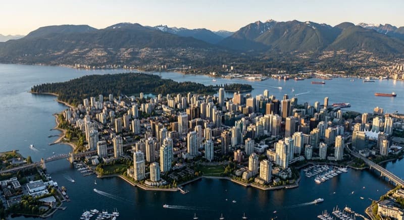Private jet to Vancouver