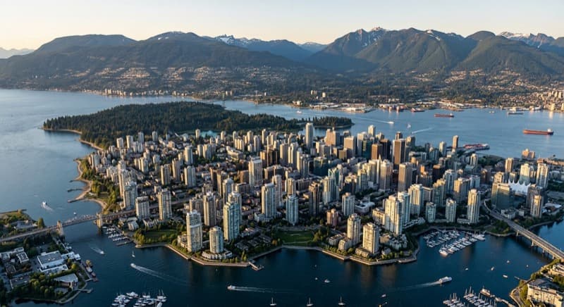 Private jet to Vancouver