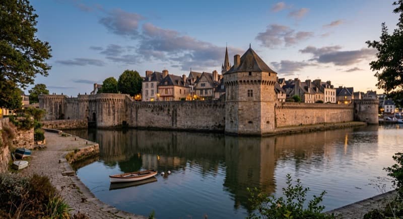 Private jet charter from Vannes