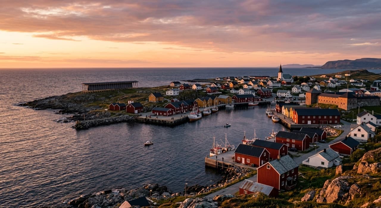 Privatjet in Vardø Airport, Svartnes