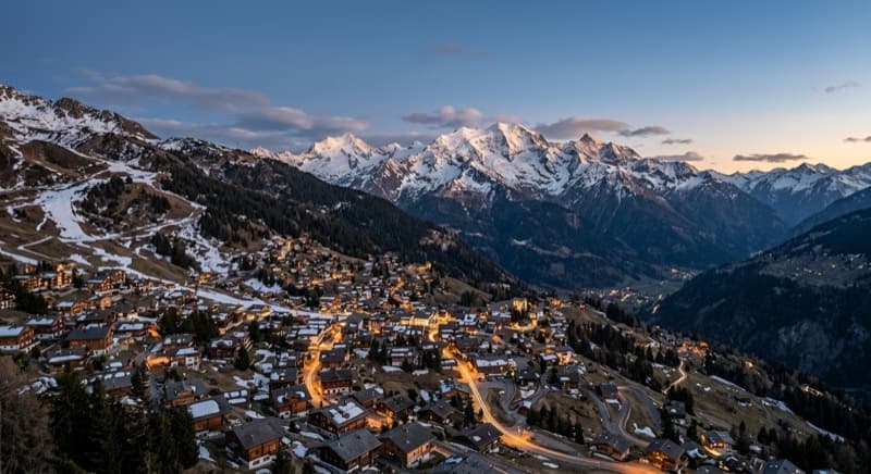 Jet privé vers Verbier — réservez votre vol