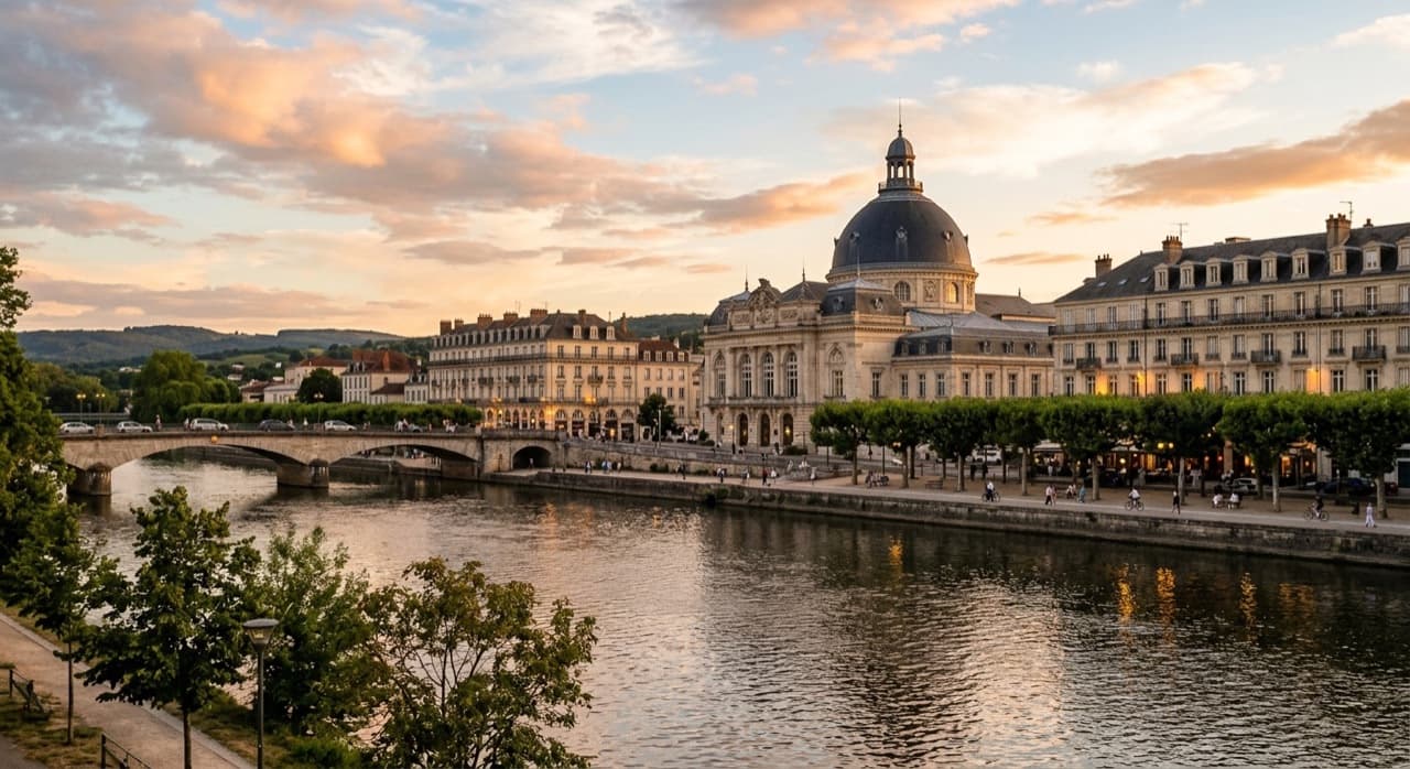 Privatjet in Vichy-Charmeil